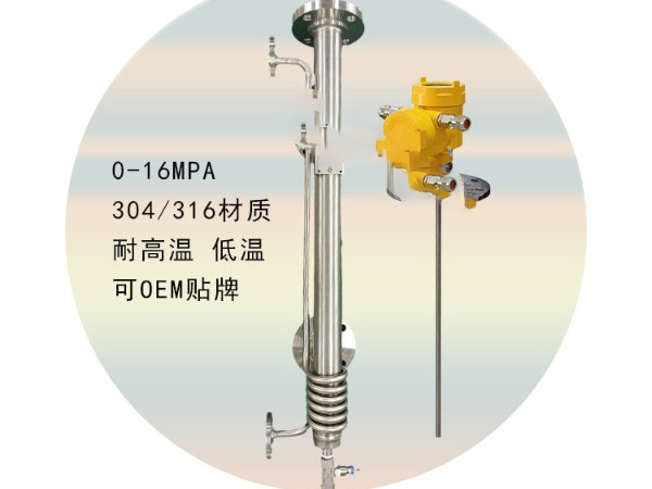 蒸餾塔高溫導(dǎo)波雷達(dá)液位計(jì)旁通管安裝