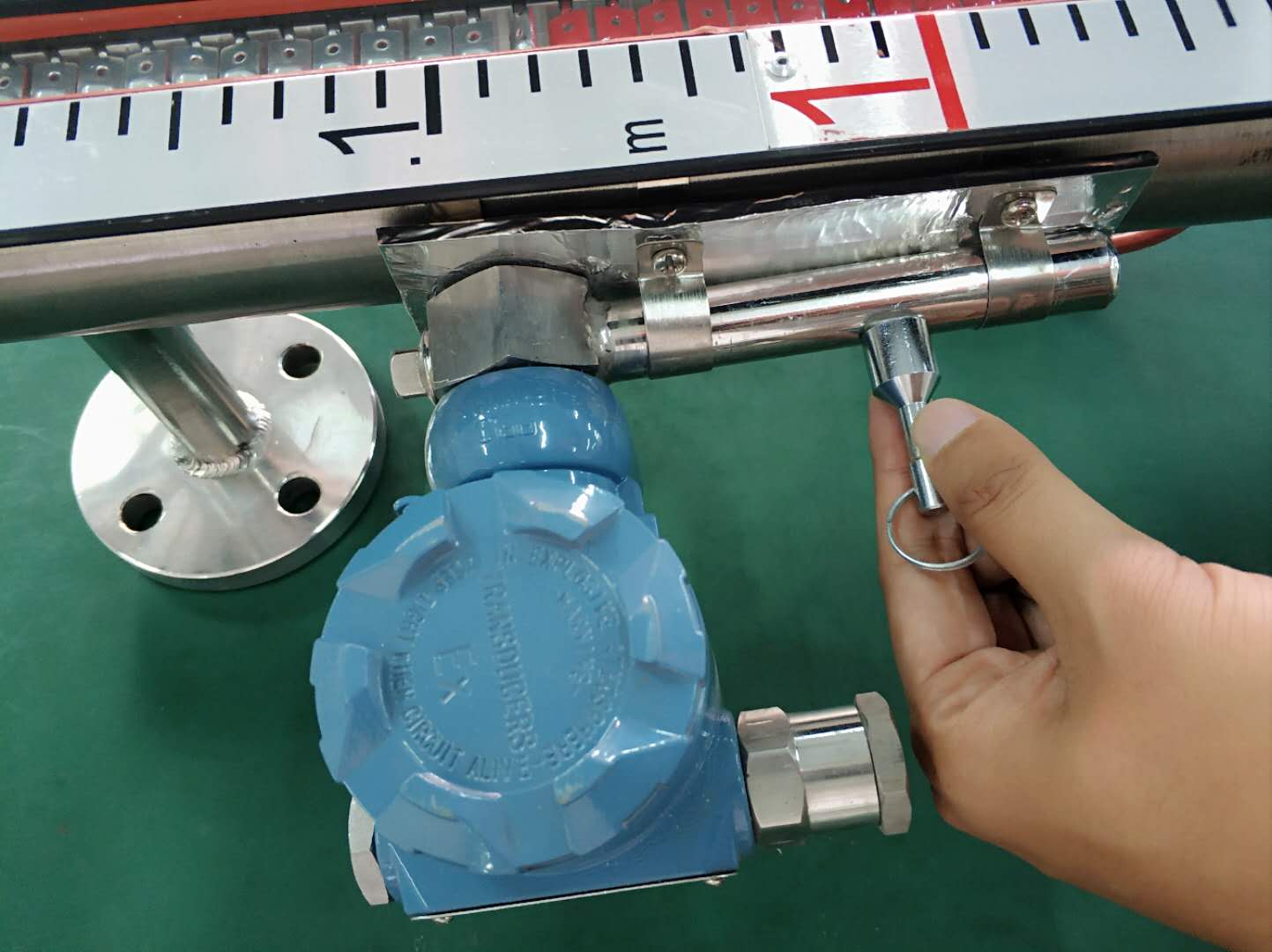 圖3 測(cè)試磁控開關(guān)