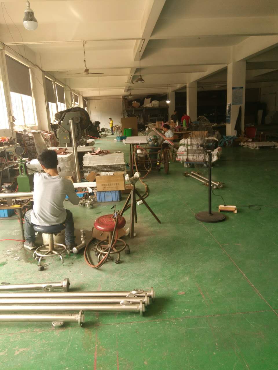 圖1 金湖某磁翻板液位計生產(chǎn)企業(yè)