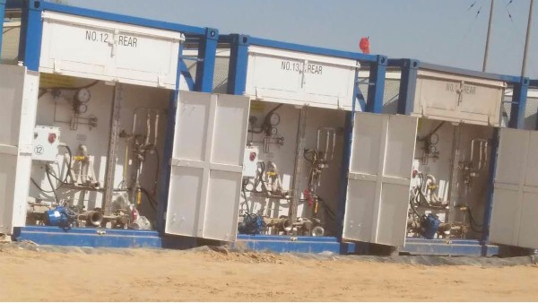 2019年4月長慶油田30套磁翻板液位計安裝調試